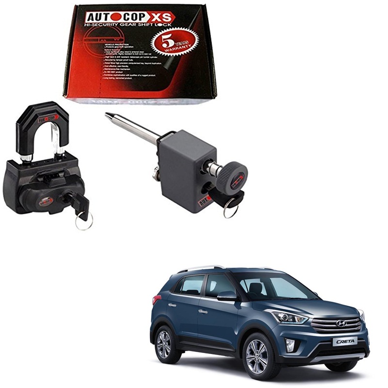 Buy Autocop Car Gear Locking System for Hyundai Creta - By Carsaaz ...