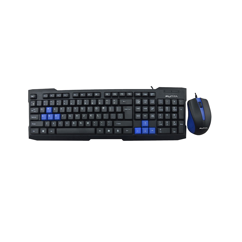 Punta Mouse Computer Punta P-KB515 USB Keyboard Mouse (Black)