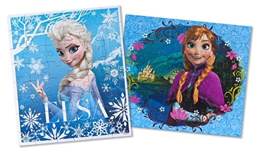 Buy Frozen Disney Pack Of 2 48 Piece Jigsaw Puzzles Featuring Disney ...