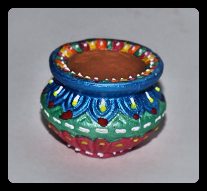 Matki Stand Decorative Unique Matki Diya And Candle Stand Prices in India ...