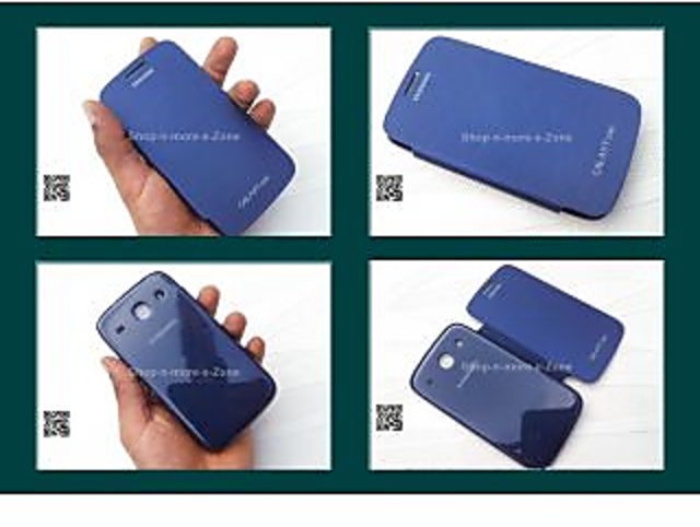 ORIGINAL SAMSUNG GALAXY CORE i8562 ,i8560 Flip Diary Case Cover - ROYAL ...