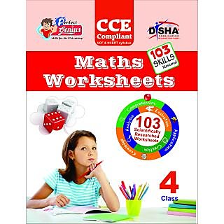 Buy Perfect Genius Mathematics Worksheets for Class 4 (based on Bloom's ...