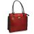 arpera stripes red leather handbag C11340-3A.