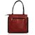 arpera stripes red leather handbag C11340-3A.