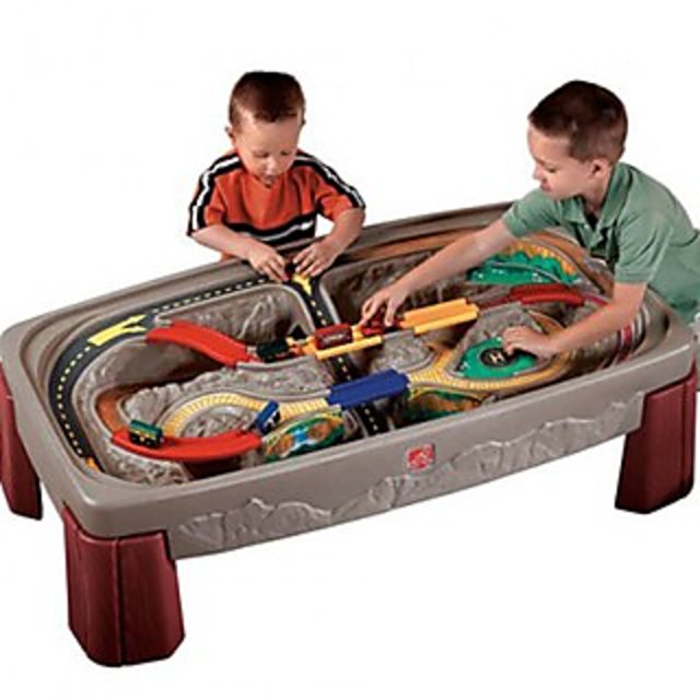 Online Step 2 Deluxe Canyon Road Train & Track Table Prices - Shopclues ...