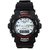 Shock Resist Digital Black Fabric Watch (S-Showy) - Men