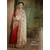 The Latest Indian Cream And Orange Red New Collection Saree
