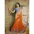 The Latest Indian Orange New Collection Lehenga Saree