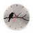 Ideals Handcrafted Plastic Wall Clock (9 Dia )