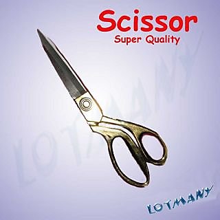 Brass Scissors Stainless Steel Blades High in Quality Good Gift for ...