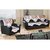 Set Of 10 Pcs Floral Net Sofa Cover