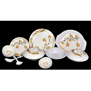 32 Pcs My Kitchen Melamine Dinner Set- Suitcase Packing Design 6