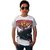 T Shirt in contrast color Gray/white