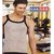 ESSDEE ASSORTED (PACK OF 5) COTTON GYM VESTS FOR MEN