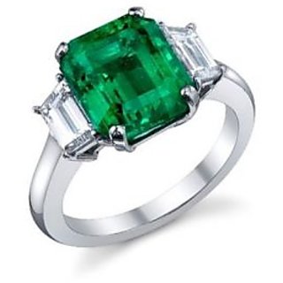 18 KT Gold Plated Solitaire Diamond Ring (Option 7)