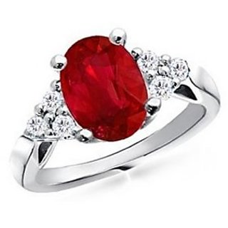 18 KT Gold Plated Solitaire Diamond Ring (Option 13)