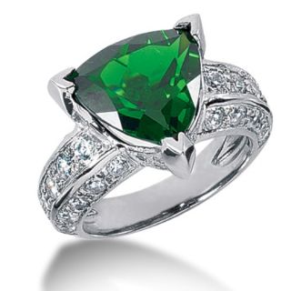 18 KT Gold Plated Solitaire Diamond Ring (Option 21)