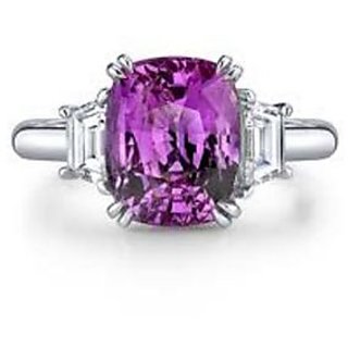 18 KT Gold Plated Solitaire Diamond Ring (Option 22)