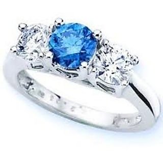 18 KT Gold Plated Solitaire Diamond Ring (Option 23)