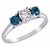 18 KT Gold Plated Solitaire Diamond Ring (Option 3)