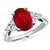 18 KT Gold Plated Solitaire Diamond Ring (Option 13)