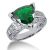 18 KT Gold Plated Solitaire Diamond Ring (Option 21)