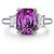 18 KT Gold Plated Solitaire Diamond Ring (Option 22)