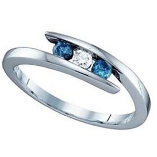 18 KT Gold Plated Solitaire Diamond Ring (Option 1)