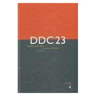 Dewey Decimal Classification, 23Rd Edition, 4 Volumes Set