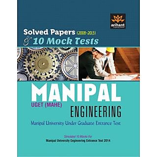 Buy Solved Papers & 10 Mock Tests for Manipal UGET (MAHE) Engineering ...