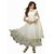White designer  net brasso anarkali dress