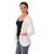 Oviya Women's  White Solid Shrug