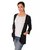 Oviya Women's  Black Solid Shrug