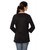 Oviya Women's  Black Solid Shrug