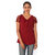 Oviya Women's Maroon Solid Tops