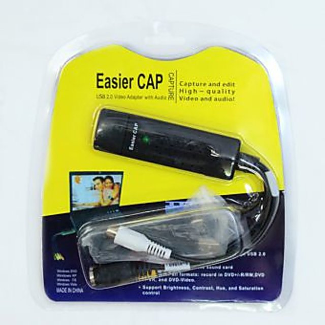USB 2.0 Easier CAP DC60-007 Analog signal Audio video easy Capture card