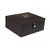 YStore Genuine Black Leather Watch Box - 6 slots