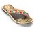 Women Jodhpuri Colorful V-Design Zari Flat Chappal 347