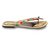 Women Jodhpuri Colorful V-Design Zari Flat Chappal 347