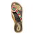 Women Jodhpuri Colorful V-Design Zari Flat Chappal 347