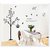 Asmi Collections Wall Stickers Wall Stickers Love Tree AY9064