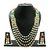 Zaveri Pearls Gold Plated Multicolor Necklace Set For Women