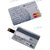 Microware Credit Card Shape 16Gb Pendrive JKL222