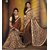 Riti Riwaz Beige & Brown saree with unstitched blouse FSF20006