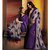 Riti Riwaz Purple & Gray saree with unstitched blouse FSF20018