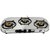 Laxmi Superior kia Model Steel 3 Burner Gas Stove, Silver