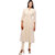 Rumourss Crew Neck Cotton net Tunic Bollywood Fancy Kurta Top Women