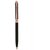 P-171 Montero Black Classic Roller and Ball Pen with Rose Gold Trim