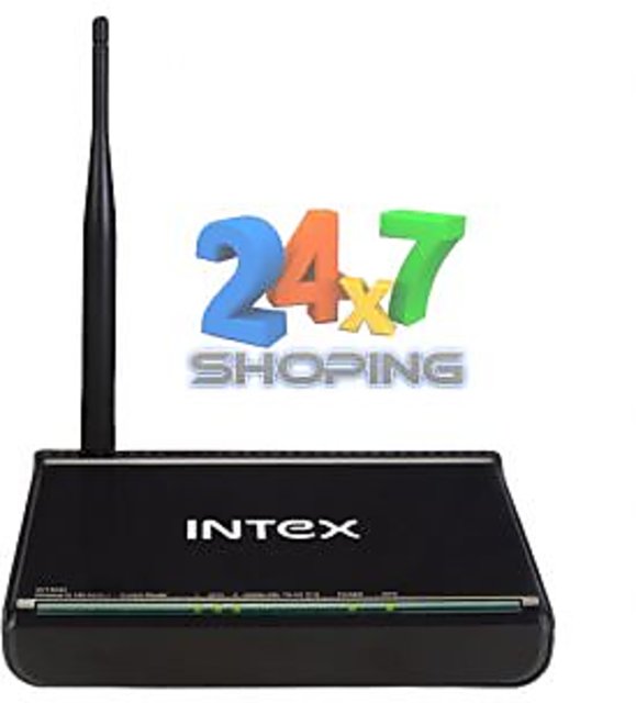 Buy Wireless Router Intex W150D Online @ ₹2299 from ShopClues