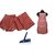 Super Saver combo offer- 1 Apron+2 Kitchen Towel+ 1 Mini Wiper